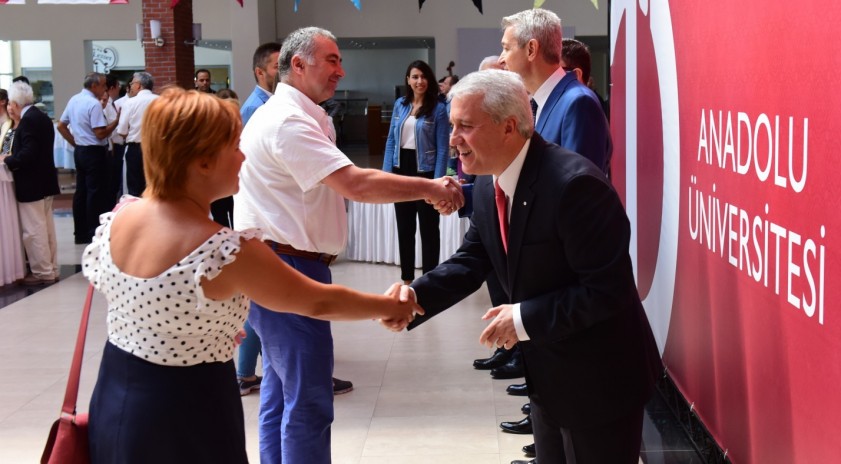 Anadolu Üniversitesi ailesi bayramlaşma töreninde buluştu