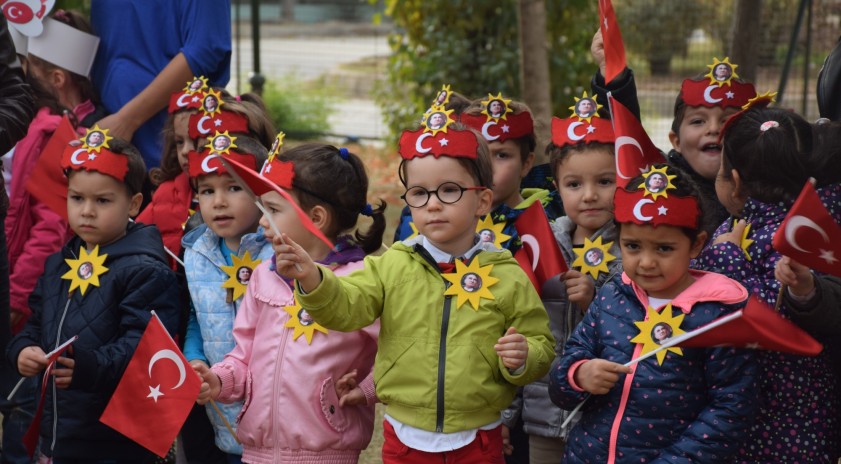 29 Ekim Cumhuriyet Bayramı, Kreş ve Gündüz Bakımevi'nde coşkuyla kutlandı