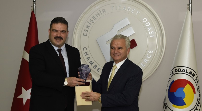 Rektörümüz Prof. Dr. Çomaklı, ETO’yu ziyaret etti