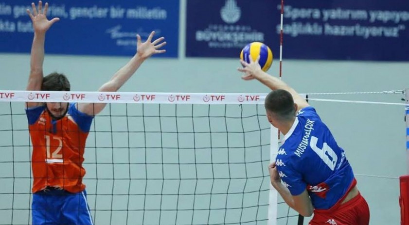 Erkek voleybol takımımız deplasmandan galibiyetle döndü