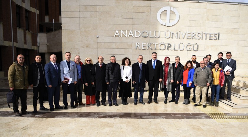 Rektörümüz Prof. Dr. Şafak Ertan Çomaklı, Yerel Basın ile buluştu