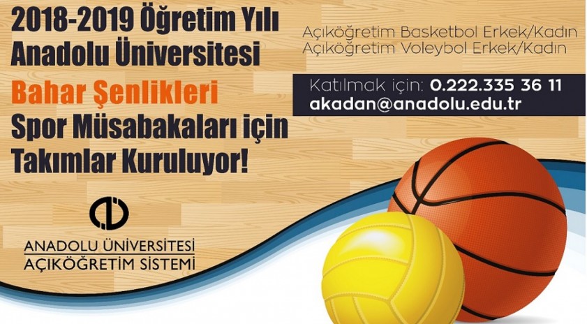 Açıköğretim yeni sporcularını arıyor