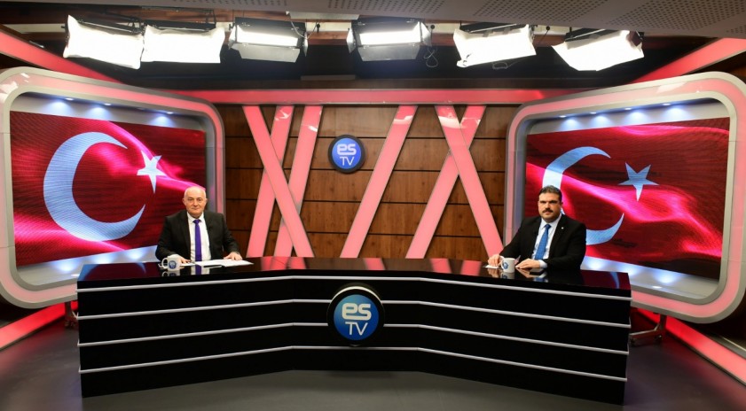 Rektör Çomaklı, ES TV ekranlarında FETÖ’yü anlattı