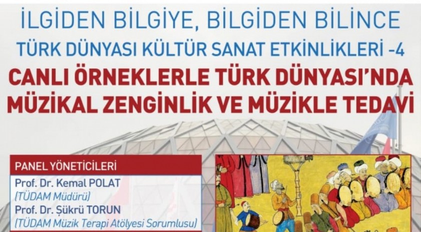 Anadolu’da Müzik ile tedavi yöntemi konuşulacak