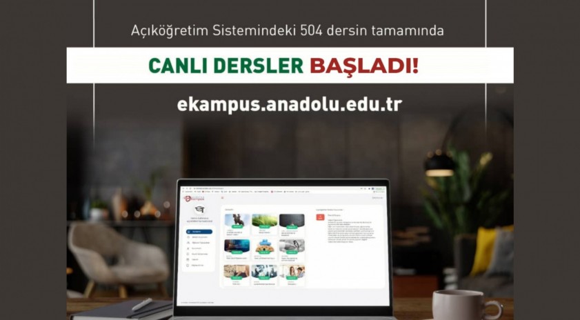 Anadolu Üniversitesi Açıköğretim Sistemi’nde bir ilk daha