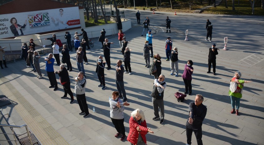 Tazelenme Üniversitesi’nde ilk ders spor