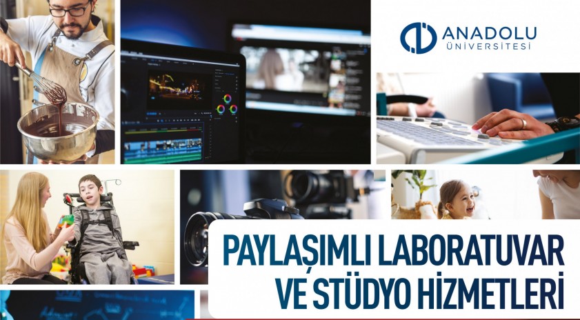 Üniversitemiz laboratuvar ve stüdyoları araştırmacılar ve sanayinin hizmetinde