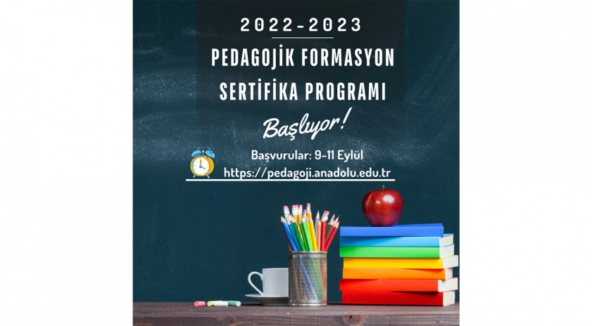 Anadolu Üniversitesinden pedagojik formasyon müjdesi