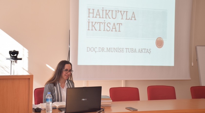 İİBF’de “Haiku’yla İktisat” semineri gerçekleştirildi