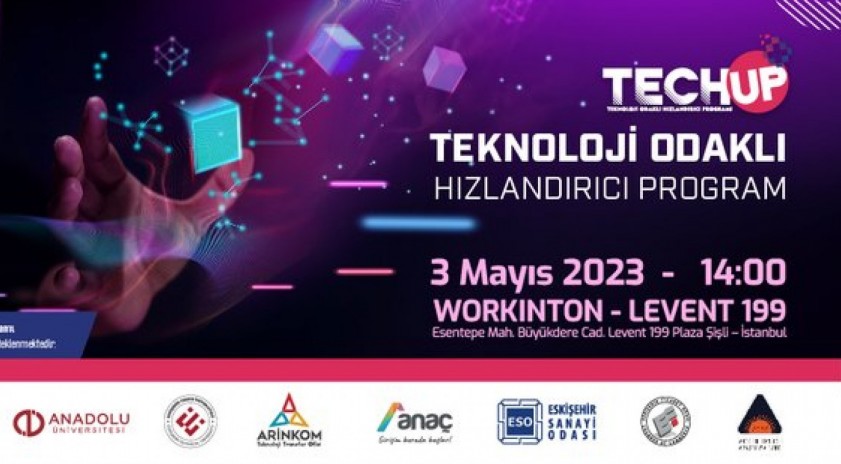 TechUP+ Teknoloji Odaklı Hızlandırıcı Programı Demo Day’i 3 Mayıs’ta yapılacak