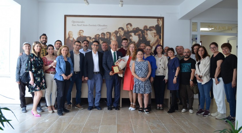 Prof. Dr. Coşkun Bayrak düzenlenen törenle emekli oldu