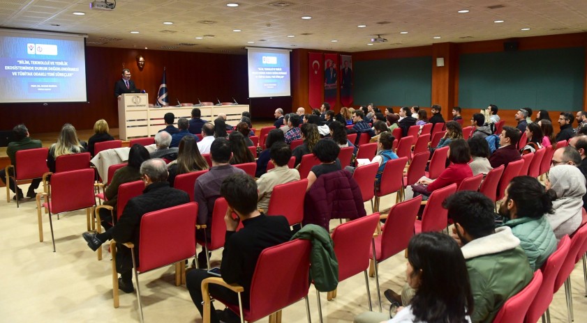 Üniversitemizde TÜBİTAK Başkanı Prof. Dr. Hasan Mandal’ın katılımıyla bilim ve teknoloji ekosistemi ele alındı