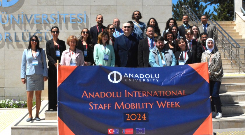 Anadolu Üniversitesinde International Staff Mobility Week Programı başladı