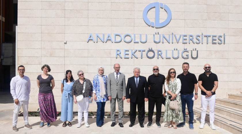 TÜBA’dan uluslararası proje için Anadolu Üniversitesine ziyaret