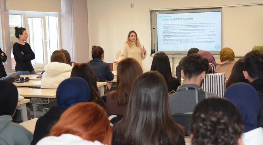 “Uluslararası Sivil Toplum Kuruluşlarında Kariyer” SBF’de konuşuldu