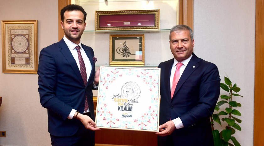 Genç MÜSİAD Eskişehir'den Rektör Adıgüzel’e ziyaret