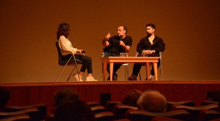 Özcan Alper, Eskişehir Uluslararası Film Festivali'nde izleyicilerle bir araya geldi