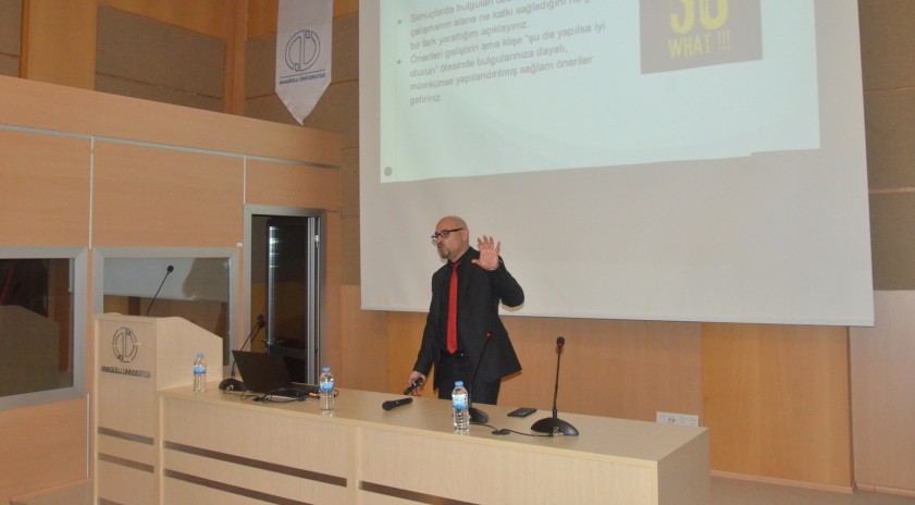 Edebiyat Fakültesinde “Akademik Dergilerde Etkili Yayın Stratejileri” semineri gerçekleştirildi