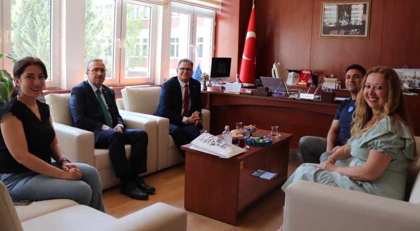 MEB Özel Eğitim ve Rehberlik Hizmetleri Genel Müdürlüğünden Eğitim Fakültesine iş birliği ziyareti