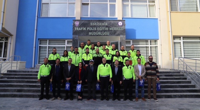Eğitim Fakültesinden Eskişehir Trafik Merkezinde eğitici eğitimi verildi