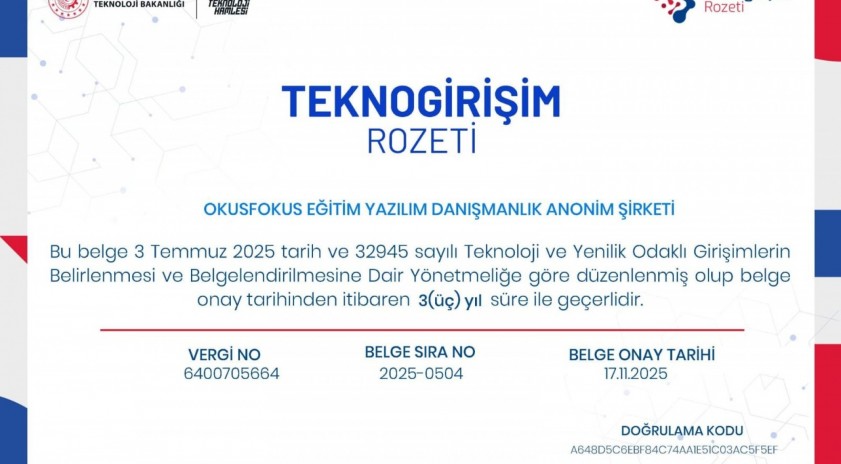 Prof. Dr. Turan Temur&rsquo;a Teknogirişim Rozeti