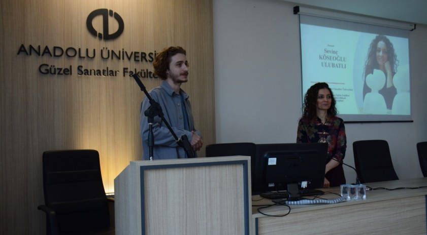  GSF’de “Plastik Dilde Umudun Peşinde Renklerin Yolculuğu” sunumu gerçekleştirildi