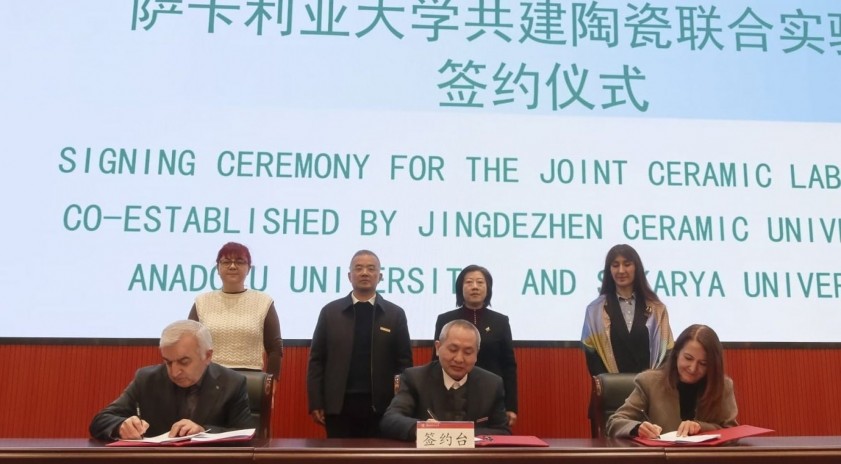 Türkiye ve Çin ortaklığında “Uluslararası Seramik Laboratuvarı” kuruldu