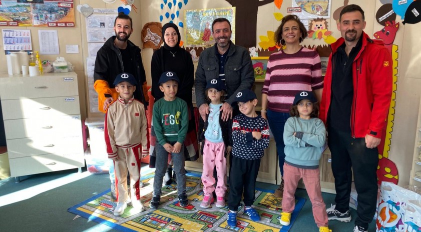 Spor Kulübü’nden İÇEM miniklerine ziyaret