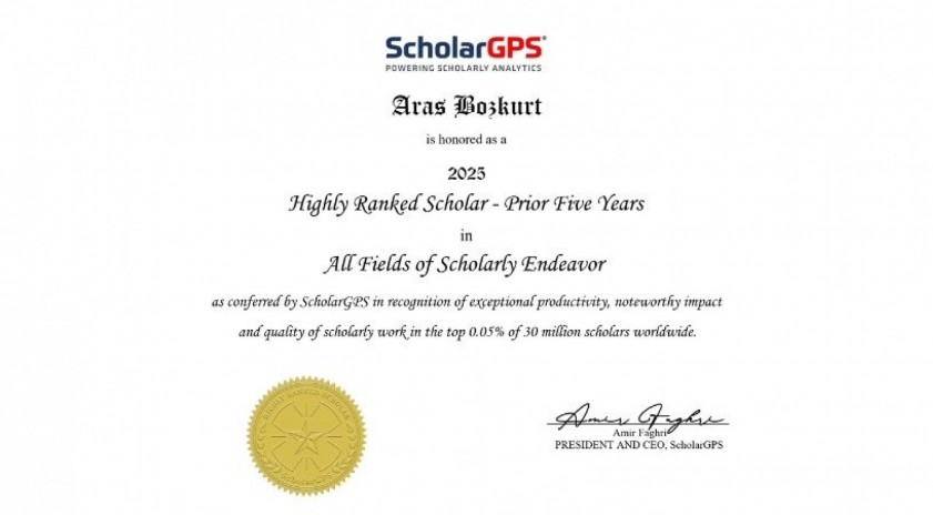 Anadolu &Uuml;niversitesi'nden Global Başarı: ScholarGPS verilerine g&ouml;re &ldquo;Uzaktan Eğitimde D&uuml;nyanın En Etkili İsmi&rdquo; Prof. Dr. Aras Bozkurt oldu