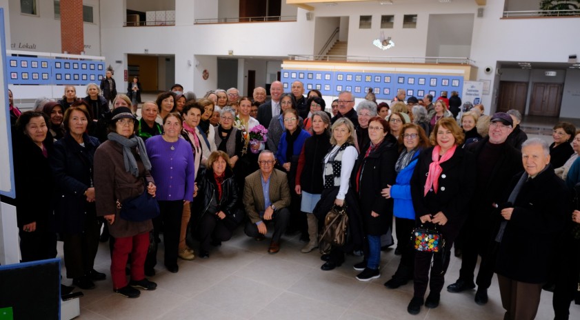Anadolu &Uuml;niversitesi 60+ Tazelenme &Uuml;niversitesi &ouml;ğrencilerinden mandala sergisi