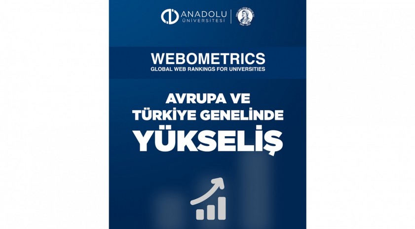 Anadolu &Uuml;niversitesi Webometrics D&uuml;nya sıralamasında ilk 1000&rsquo;de yer aldı