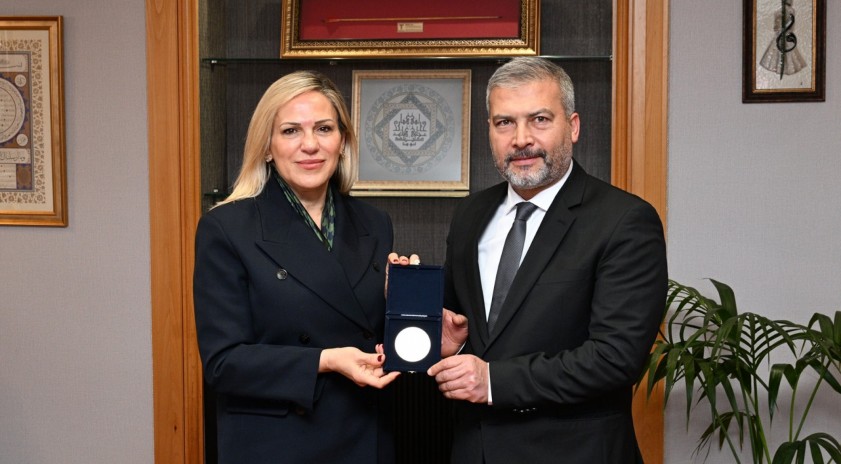 TTF Başkanı M&uuml;derrisgil, Rekt&ouml;r Adıg&uuml;zel&rsquo;i ziyaret etti