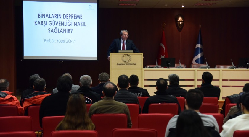 Deprem Haftasında &ldquo;Binaların Depreme Karşı G&uuml;venliği&rdquo; ele alındı