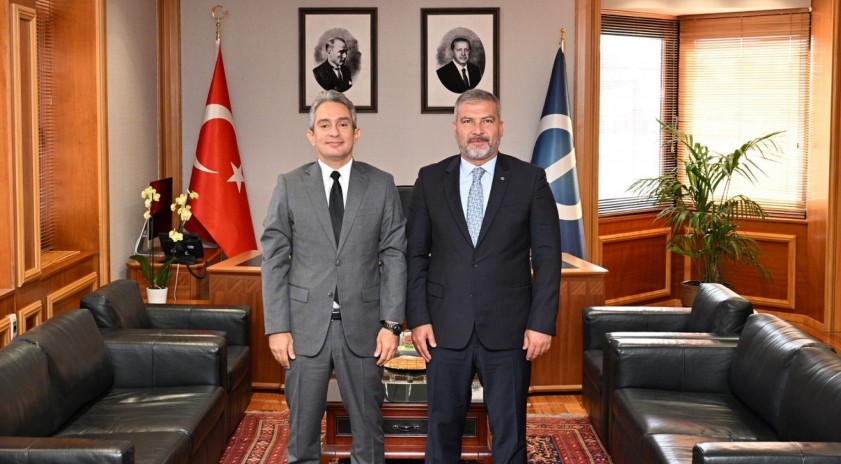 Başsavcı Deniz&rsquo;den Rekt&ouml;r Adıg&uuml;zel&rsquo;e ziyaret